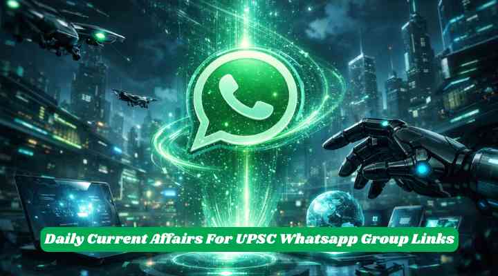 Daily Current Affairs For UPSC Whatsapp Group Links