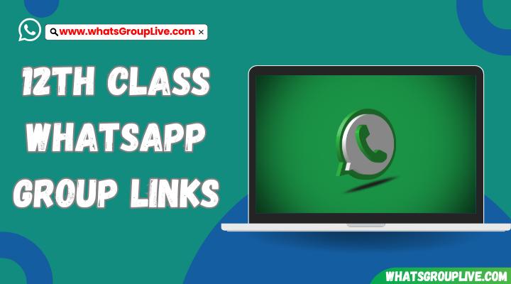 12th Class Whatsapp Group Links