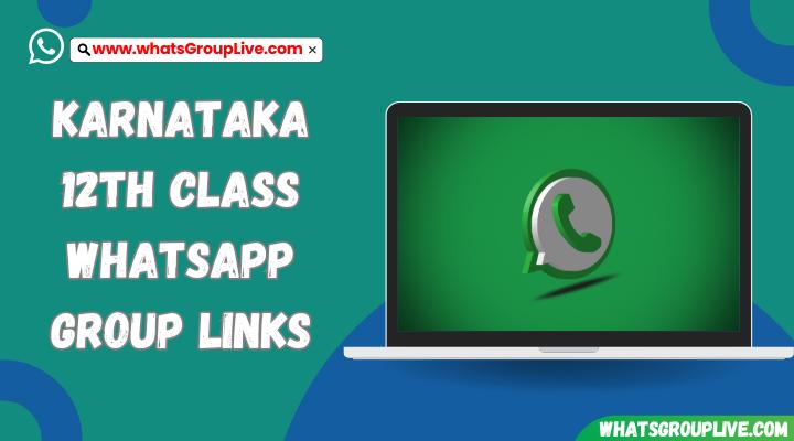 Karnataka 12th Class Whatsapp Group Links