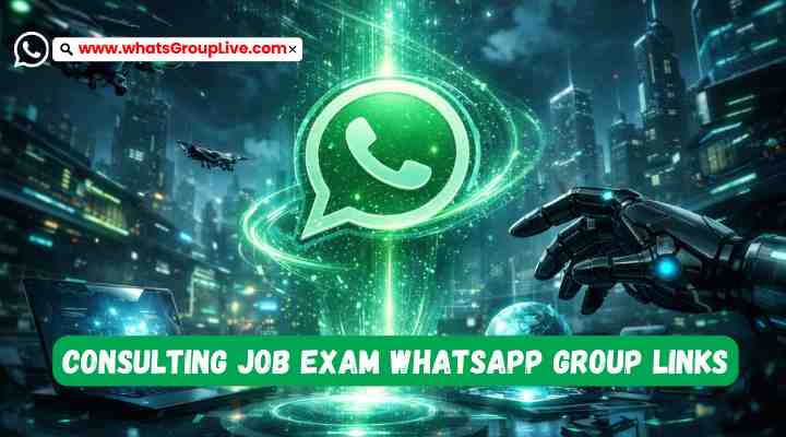 Consulting Job Exam Whatsapp Group Links