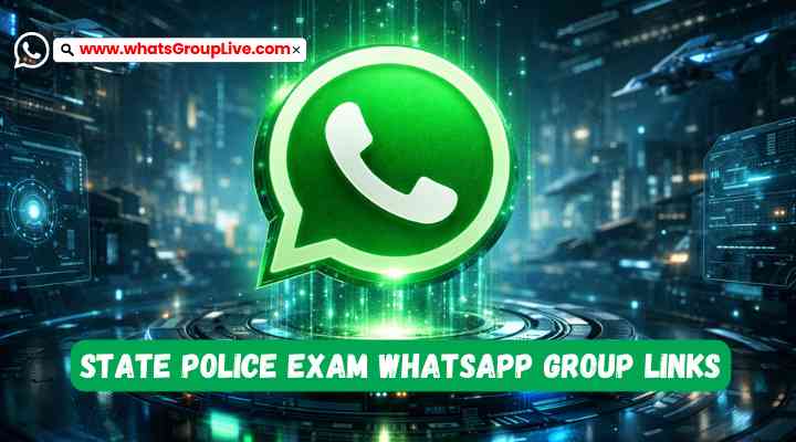 State Police Exam Whatsapp Group Links