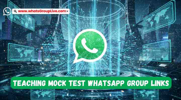 Teaching Mock Test Whatsapp Group Links
