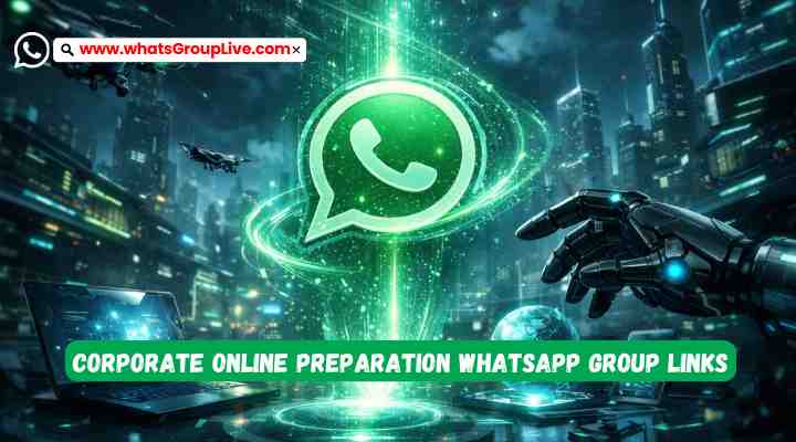 Corporate Online Preparation Whatsapp Group Links