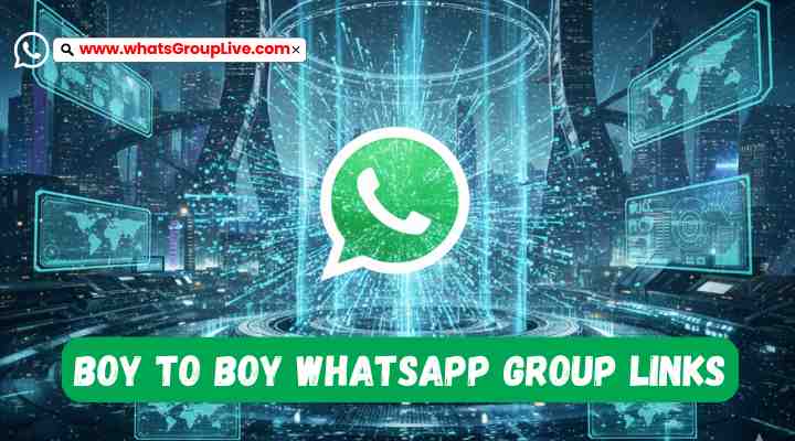 Boy To Boy Whatsapp Group Links