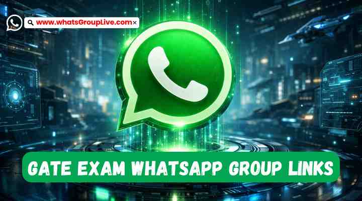 GATE Exam Whatsapp Group Links