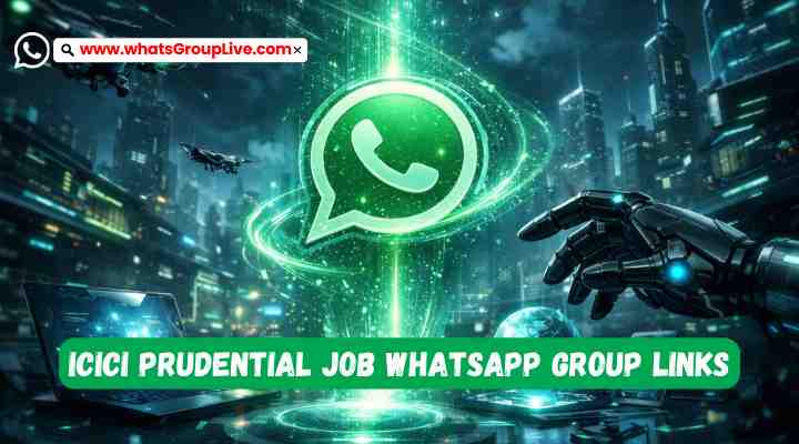 ICICI Prudential Job Whatsapp Group Links