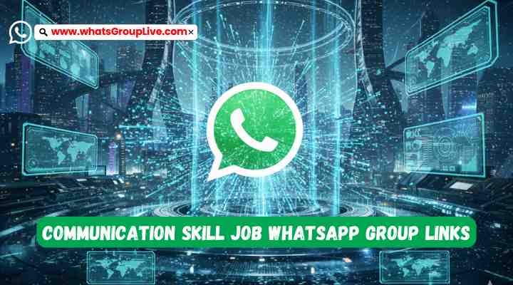 Communication Skill Job Whatsapp Group Links