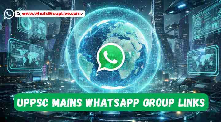 UPPSC Mains Whatsapp Group Links