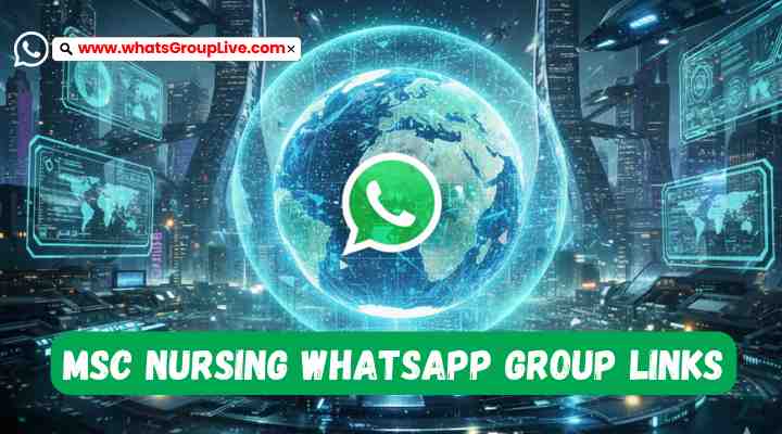 MSc Nursing Whatsapp Group Links