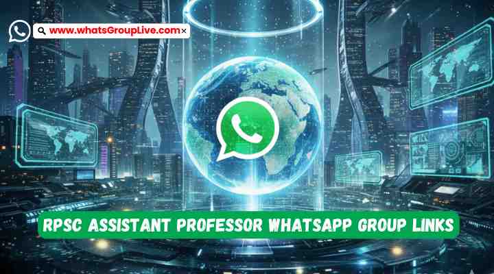 RPSC Assistant Professor Whatsapp Group Links