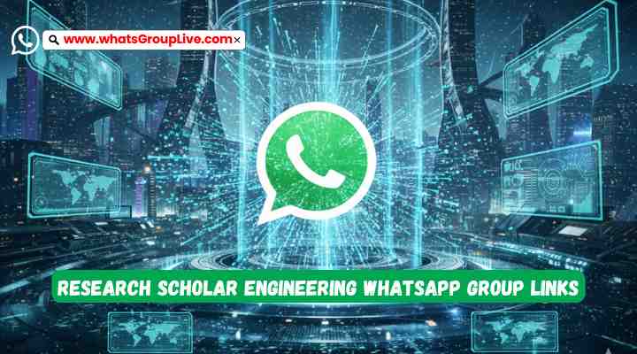 Research Scholar Engineering Whatsapp Group Links