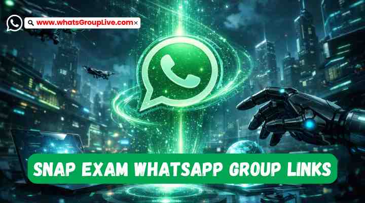 SNAP Exam Whatsapp Group Links