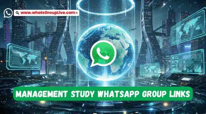 Management Study Whatsapp Group Links
