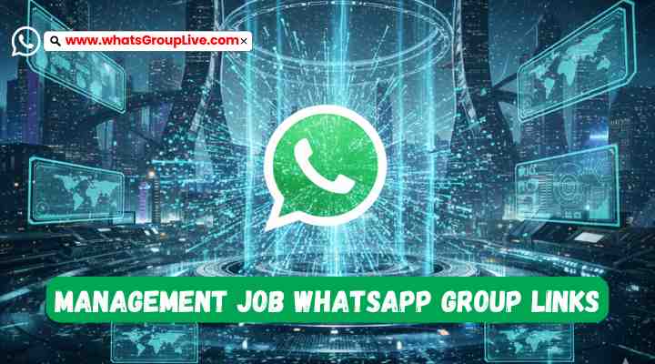 Management Job Whatsapp Group Links